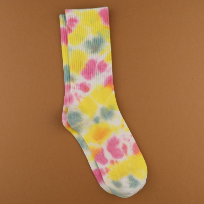 Шкарпетки тай-дай multicolored "B"